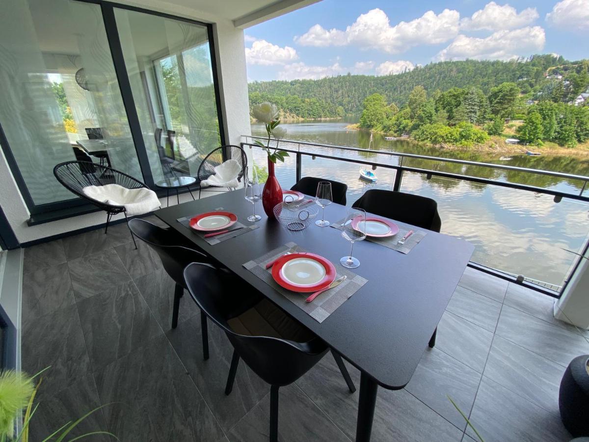 Apartments Saaldorf-Ferienhaus Mit 6 Apartments 45Qm-120Qm Direkt Am Thueringer Meer-Bleilochtalsperre บาดโลเบนชไตน์ ภายนอก รูปภาพ